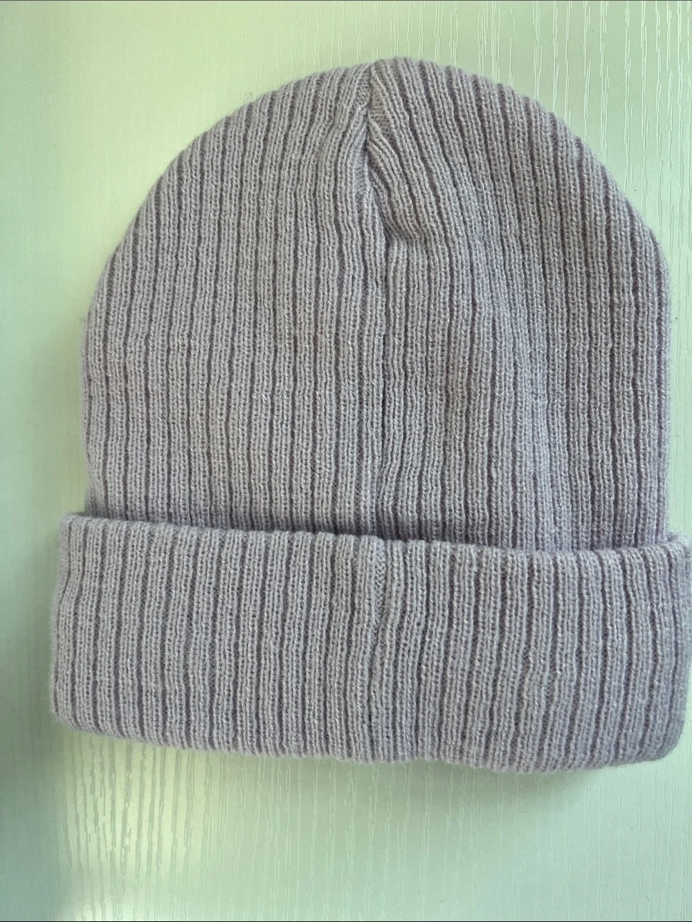 Baby Ribbed Beanie - Lavender